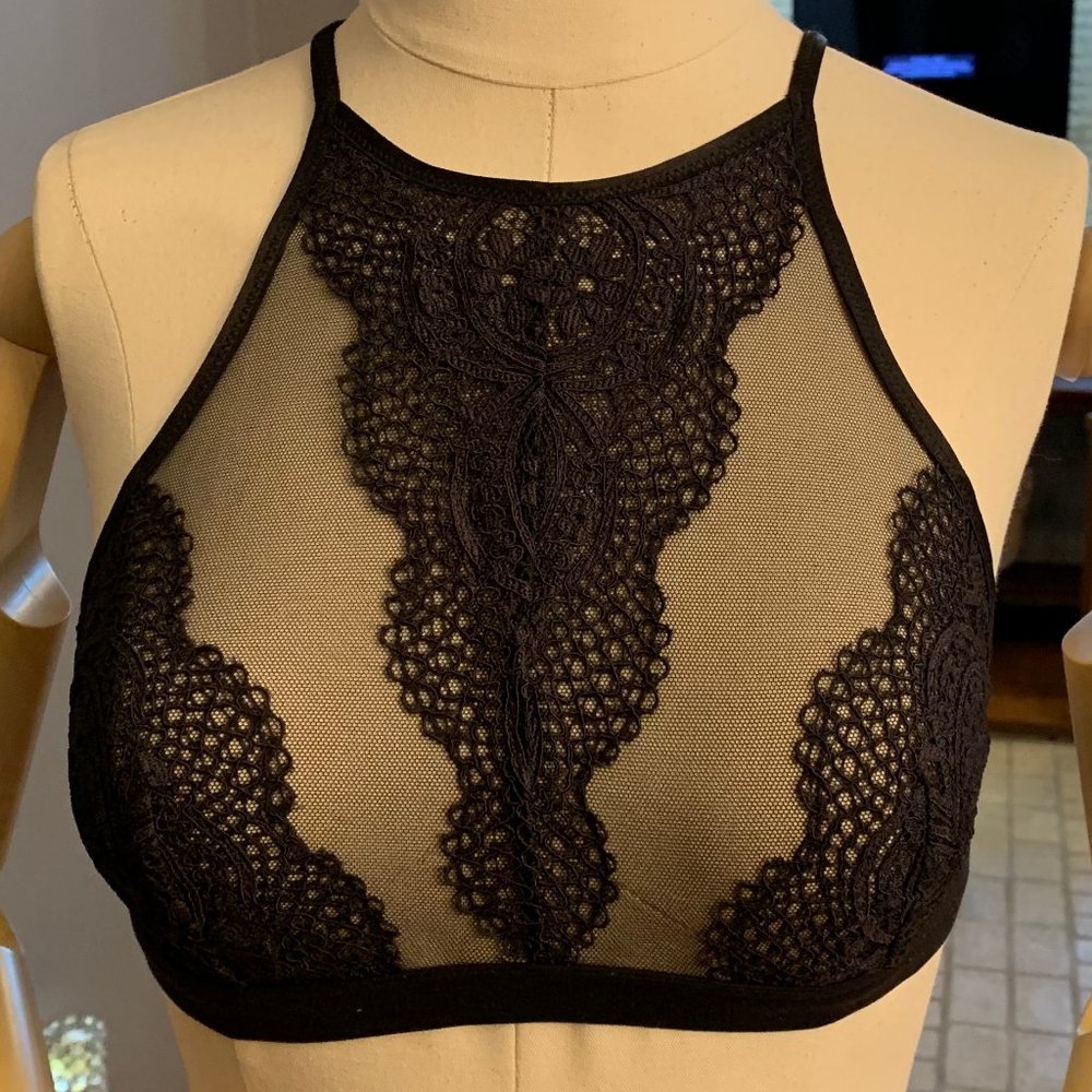 Victoria Secret Bralette Unlined Black Size M